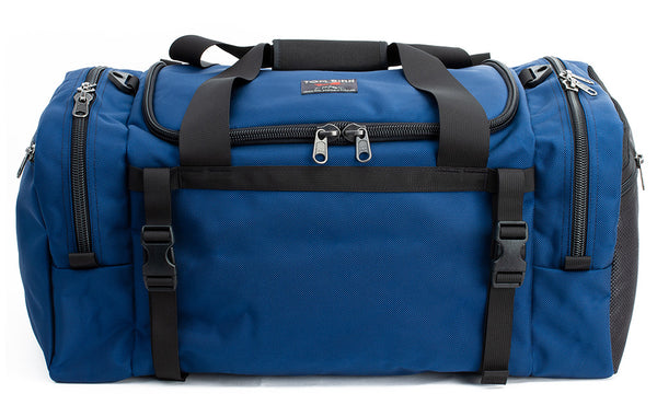 The Road Buddy Duffel 60 in Navy (dark blue) 1050 Ballistic.